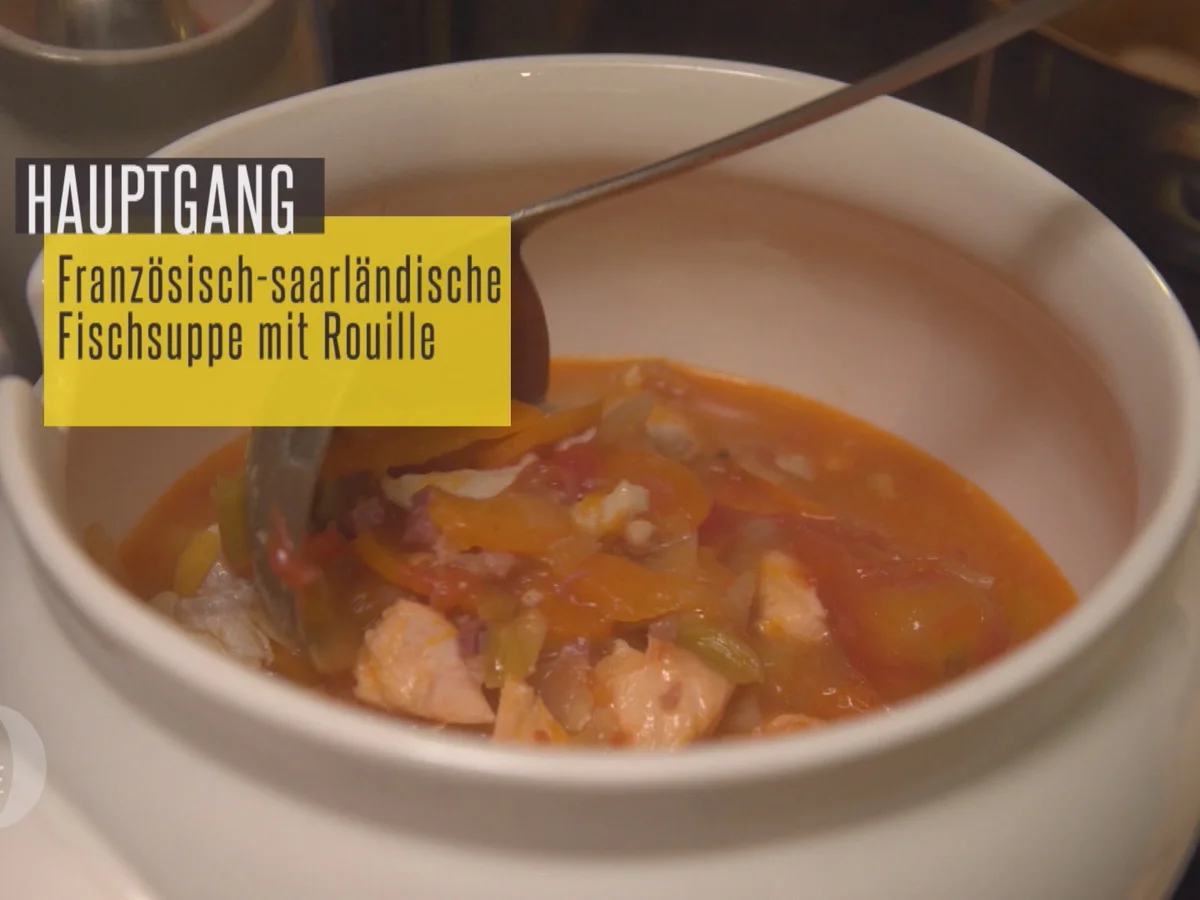 Französisch-saarländische Fischsuppe mit selbstgemachter Rouille - Rezept - Bild Nr. 2