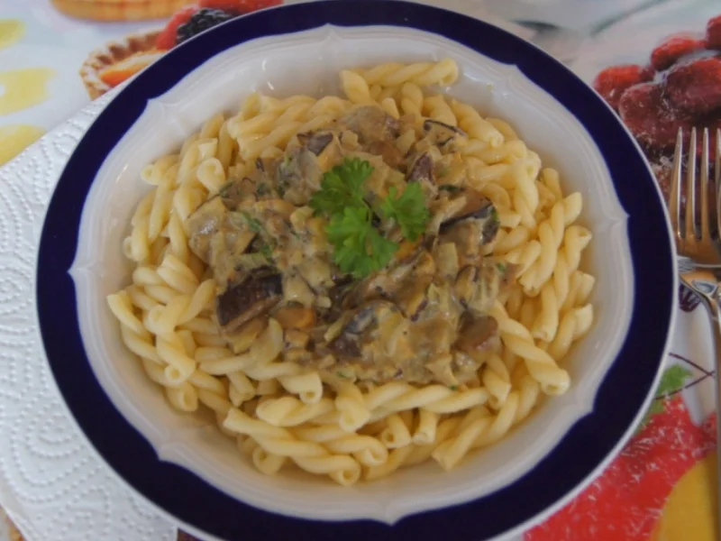 Waldpilzpasta - Rezept - Bild Nr. 3836