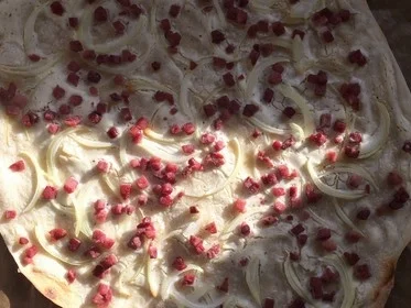 Einfacher Flammkuchen - Rezept - Bild Nr. 3845