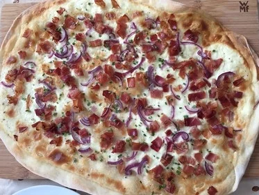 Einfacher Flammkuchen - Rezept - Bild Nr. 3846