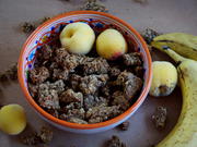 Frühstück - Bananen-Aprikosen-Granola - Knuspermüsli - Rezept - Bild Nr. 3939