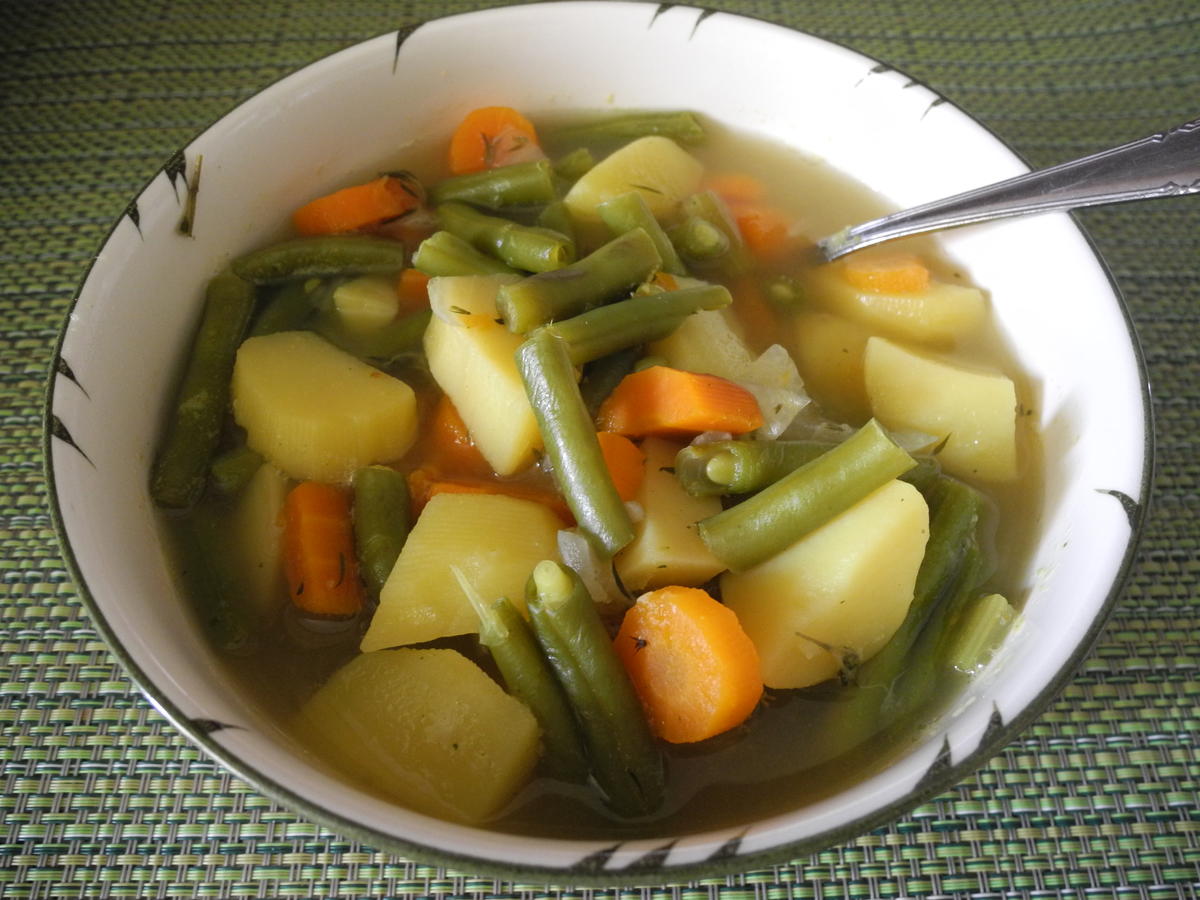 Schnelle Bohnensuppe Rezept mit Bild kochbar.de