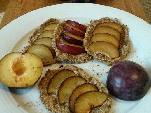 Süsse Mini Griess Pflaumen Pancakes - Rezept - Bild Nr. 3851