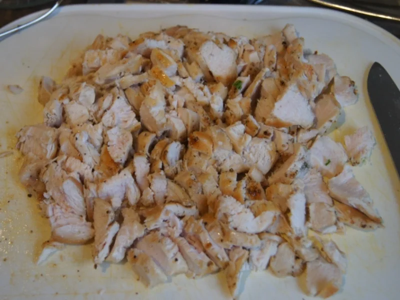 Hähnchenbrustfilet-Pie mit frischen gemischten Waldpilzen - Rezept - Bild Nr. 3866