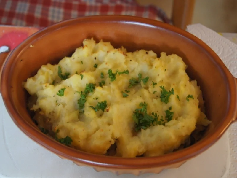 Hähnchenbrustfilet-Pie mit frischen gemischten Waldpilzen - Rezept - Bild Nr. 3872