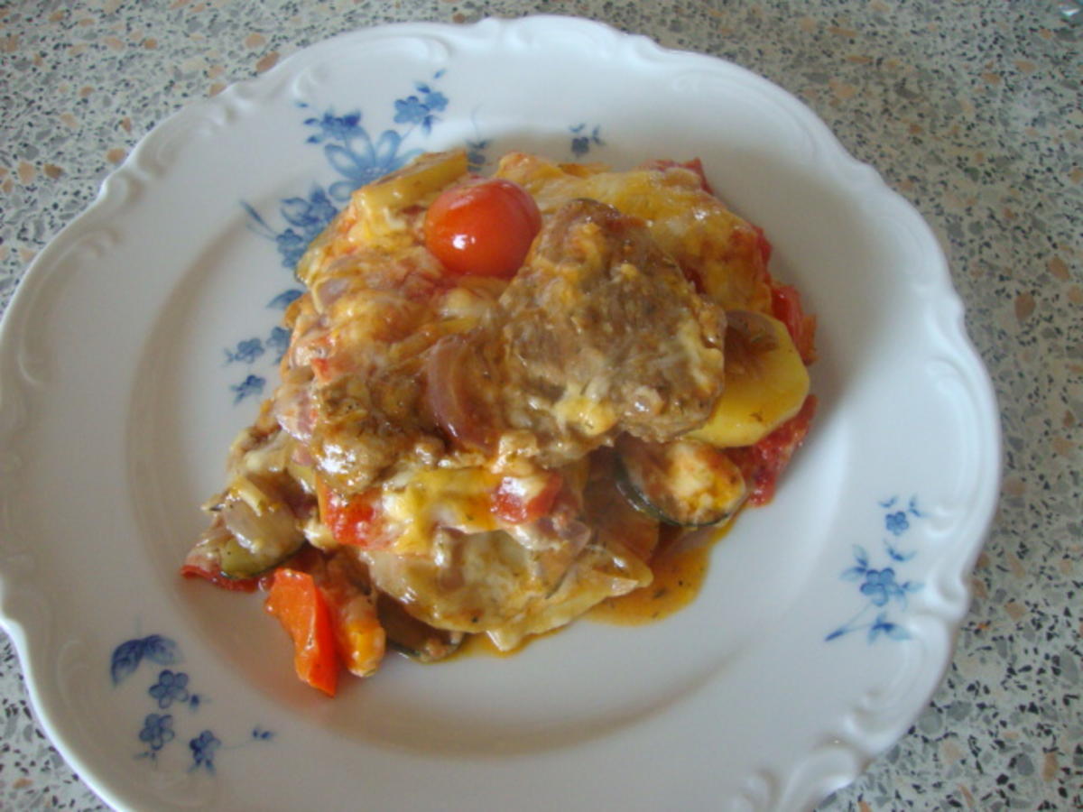 Schnitzel aus dem Backofen ala &amp;quot;Ratatouille&amp;quot; - Rezept - kochbar.de