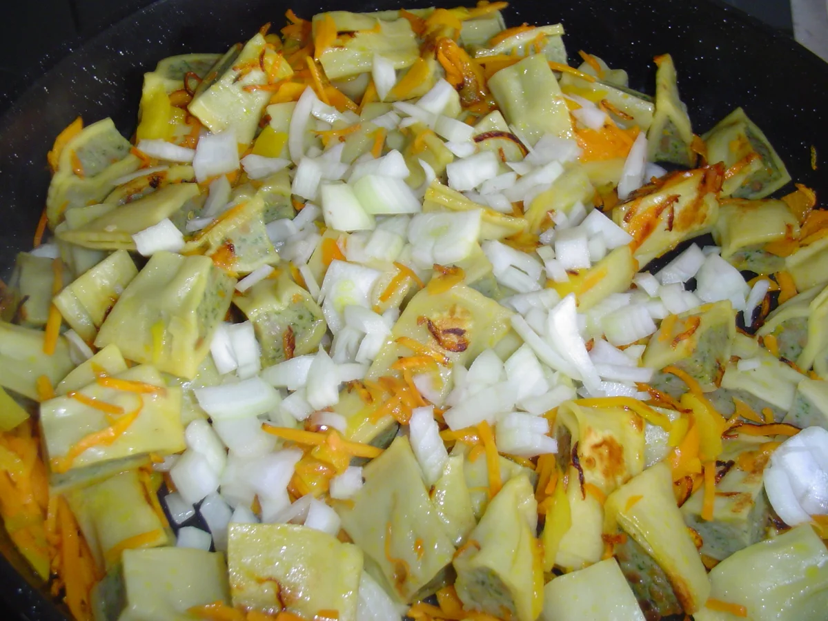 Maultaschen N.r. 2 schnelle Küche - Rezept - Bild Nr. 3853