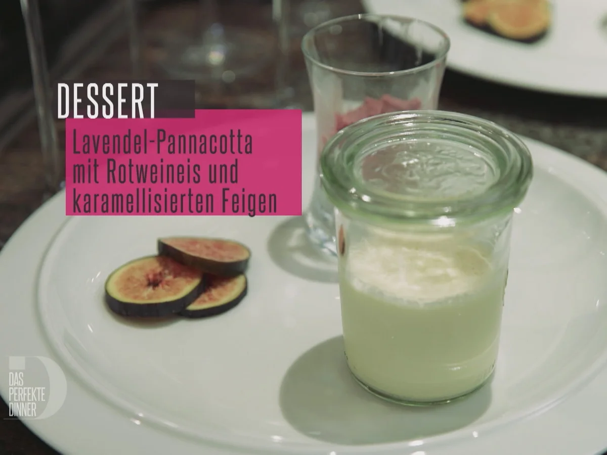Lavendel-Pannacotta mit karamellisierten Feigen - Rezept - Bild Nr. 2