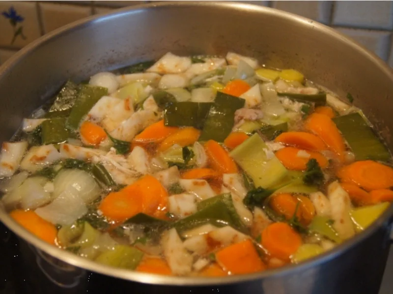 Rezept: Maxi-Hähnchen-Suppentopf Bild Nr. 3877 Maxi-Hähnchen-Suppentopf - Rezept - Bild Nr. 3877