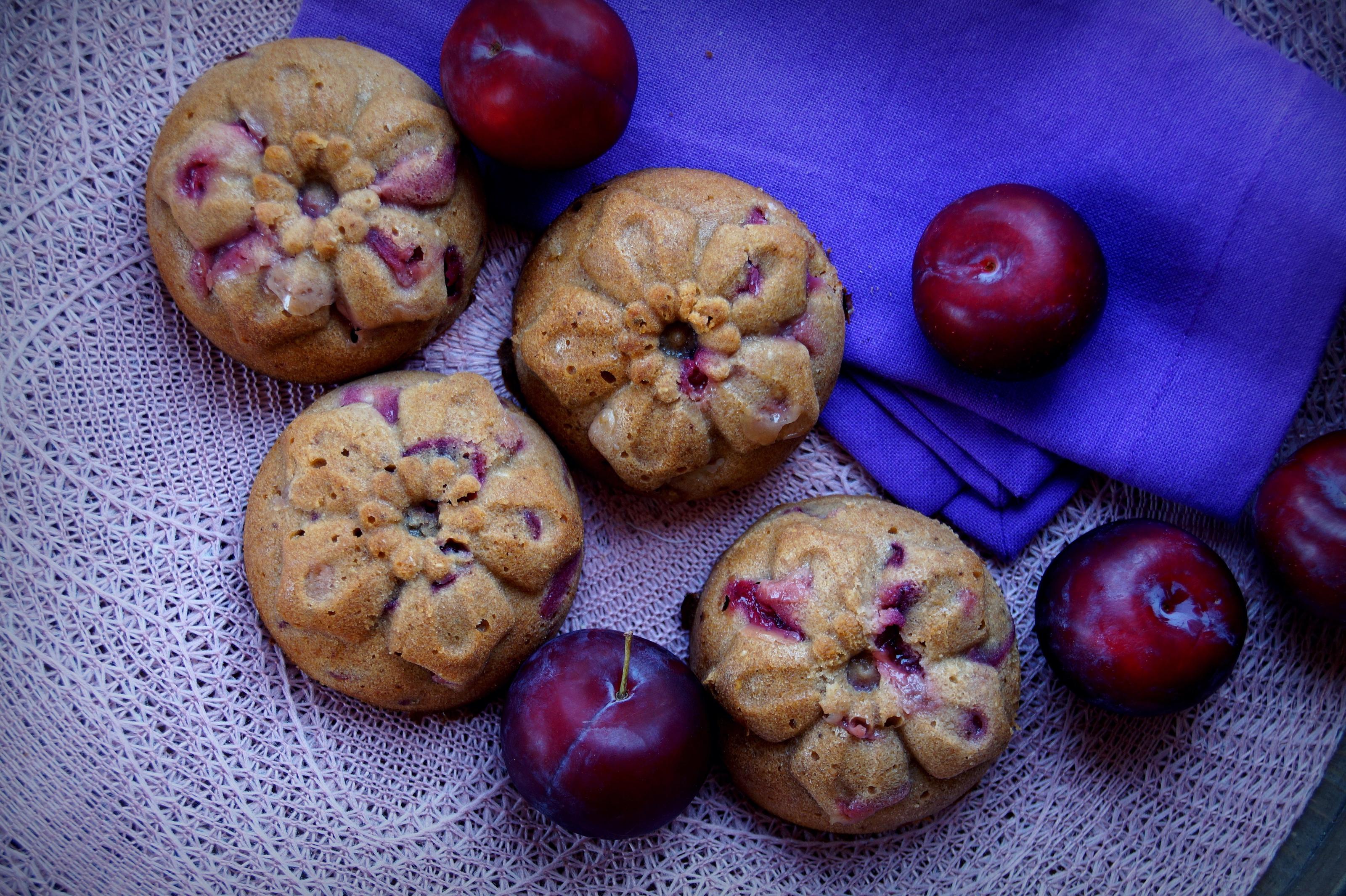 Bilder für Herbstliche Pflaumen-Muffins - Rezept