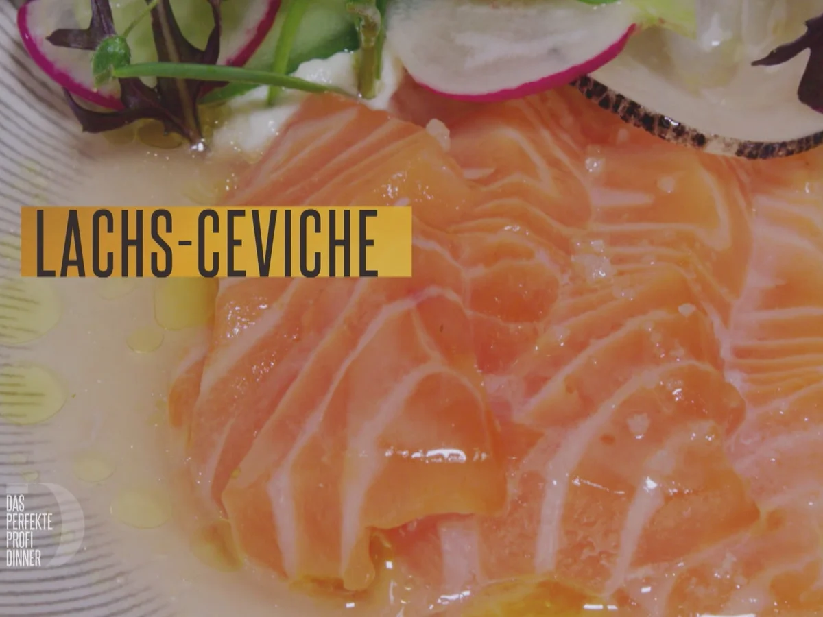 Rezept: Waller mit Ceviche, Citrus-Gel und Sanddorn-Granité (Arne Anker) Bild Nr. 2 Waller mit Ceviche, Citrus-Gel und Sanddorn-Granité (Arne Anker) - Rezept - Bild Nr. 2