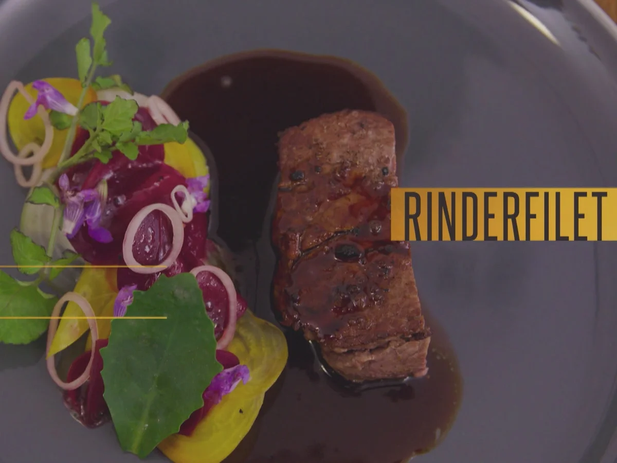 Rinderfilet mit Selleriepüree und Wurzelgemüse (Arne Anker) - Rezept - Bild Nr. 2