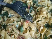 Spinat-Pasta Alfredo - Rezept - Bild Nr. 3870