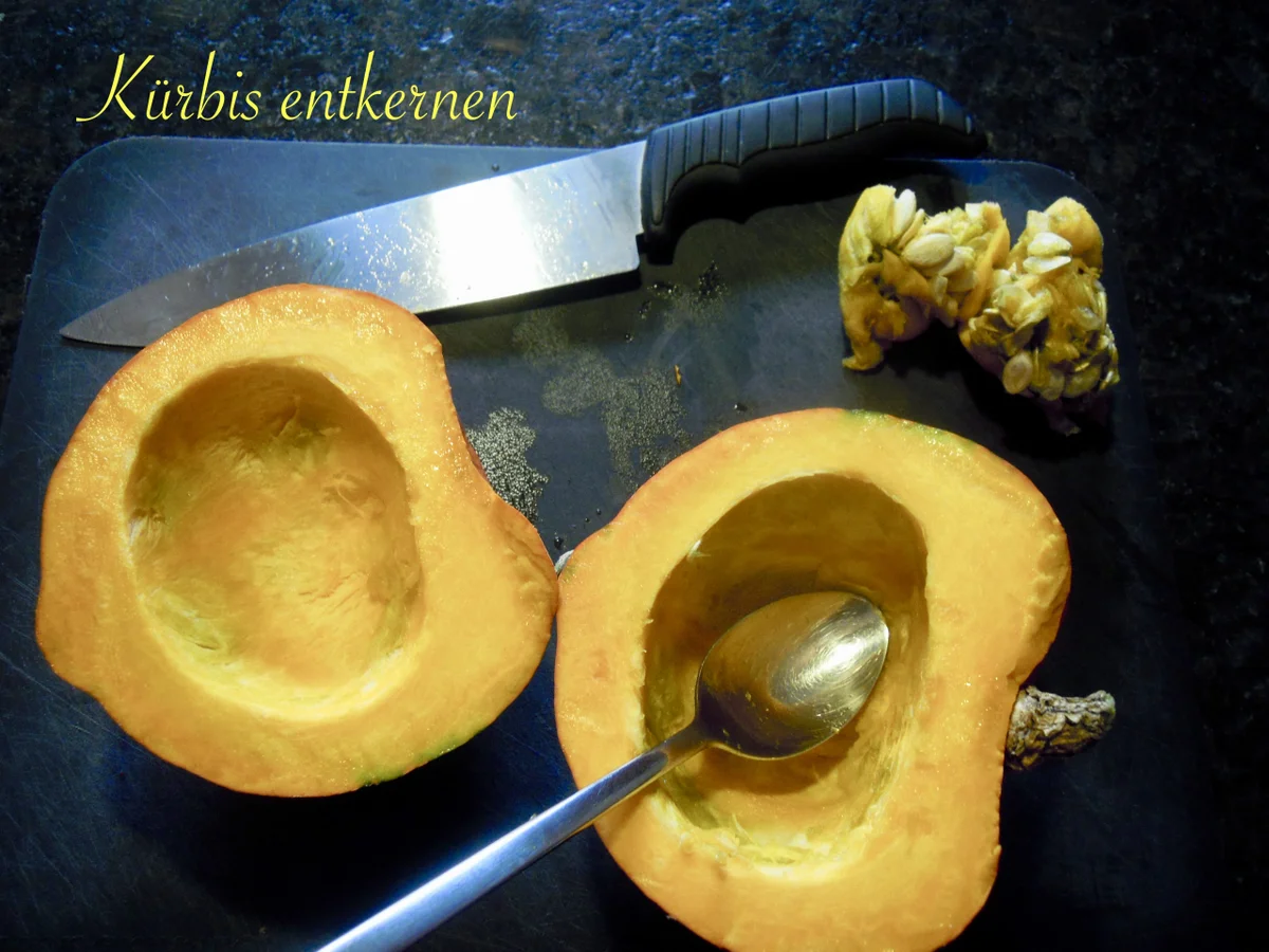 Rezept: rotes Kürbis Kokos Süppchen Bild Nr. 3870 rotes Kürbis Kokos Süppchen - Rezept - Bild Nr. 3870