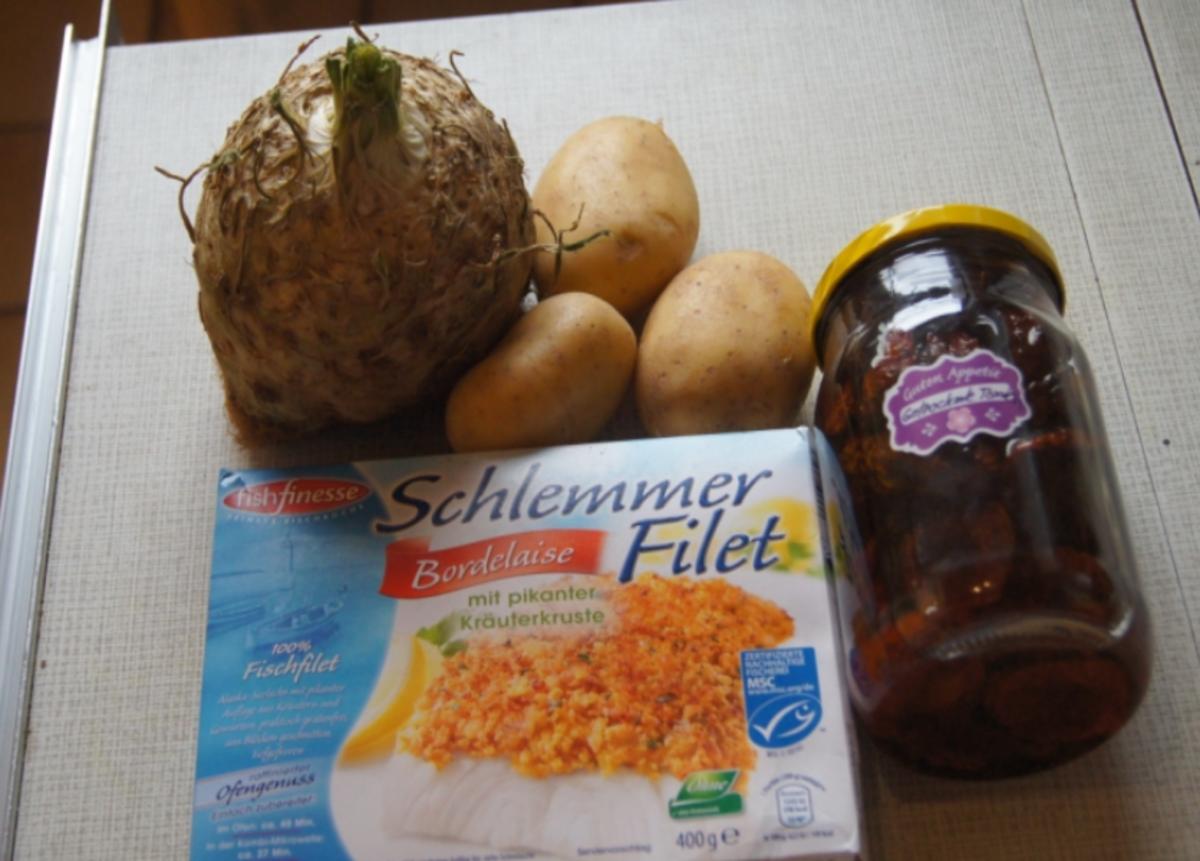 Schlemmer Filet Bordelaise mit Sellerie-Kartoffel-Stampf - Rezept - Bild Nr. 3870