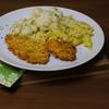 Knusperschnitzel aus dem Backofen mit Blumenkohl & Nudeln - Rezept - Bild Nr. 2