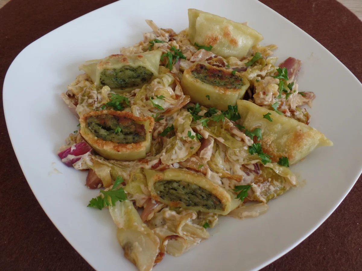 Maultaschen-Spitzkohl-Pfanne - Rezept - Bild Nr. 3874