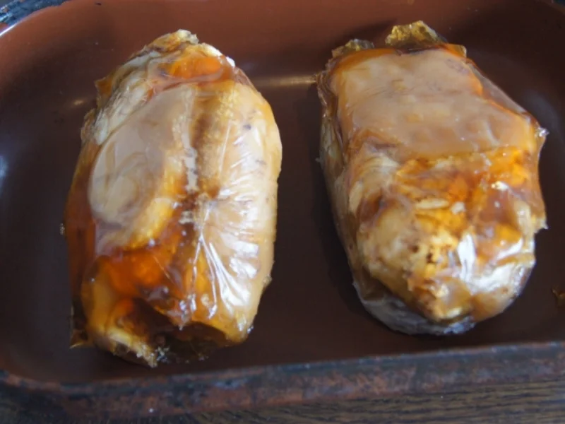 Grillhaxe mit tschechischen Kraut und Knödeln - Rezept - Bild Nr. 3878