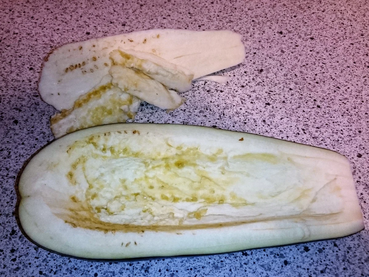 gefüllte Aubergine mit Hackfleisch - Rezept - Bild Nr. 3912