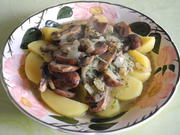 Zwiebelpilze mit Kartoffeln - Rezept - Bild Nr. 3877