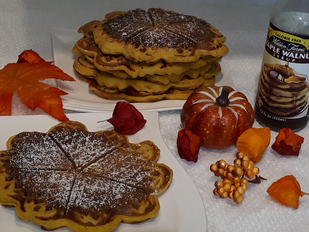 BiNe` S KÜRBISWAFFELN - Rezept - Bild Nr. 3915