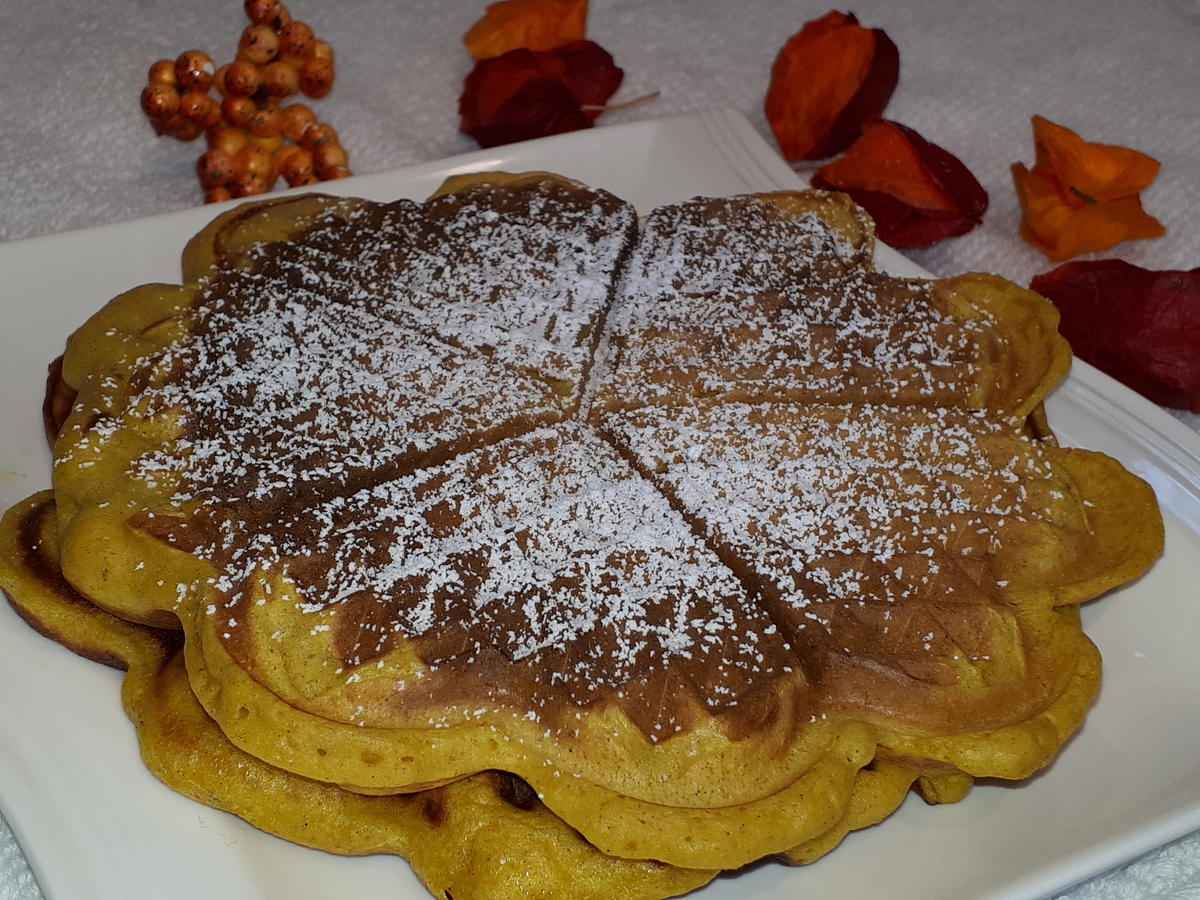 BiNe` S KÜRBISWAFFELN - Rezept - Bild Nr. 3916