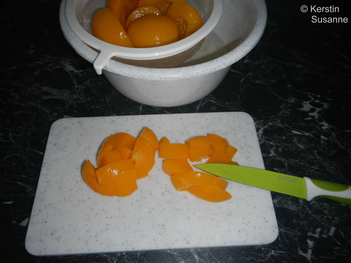 Pfirsich-Creme-Kuchen - Rezept - Bild Nr. 4483