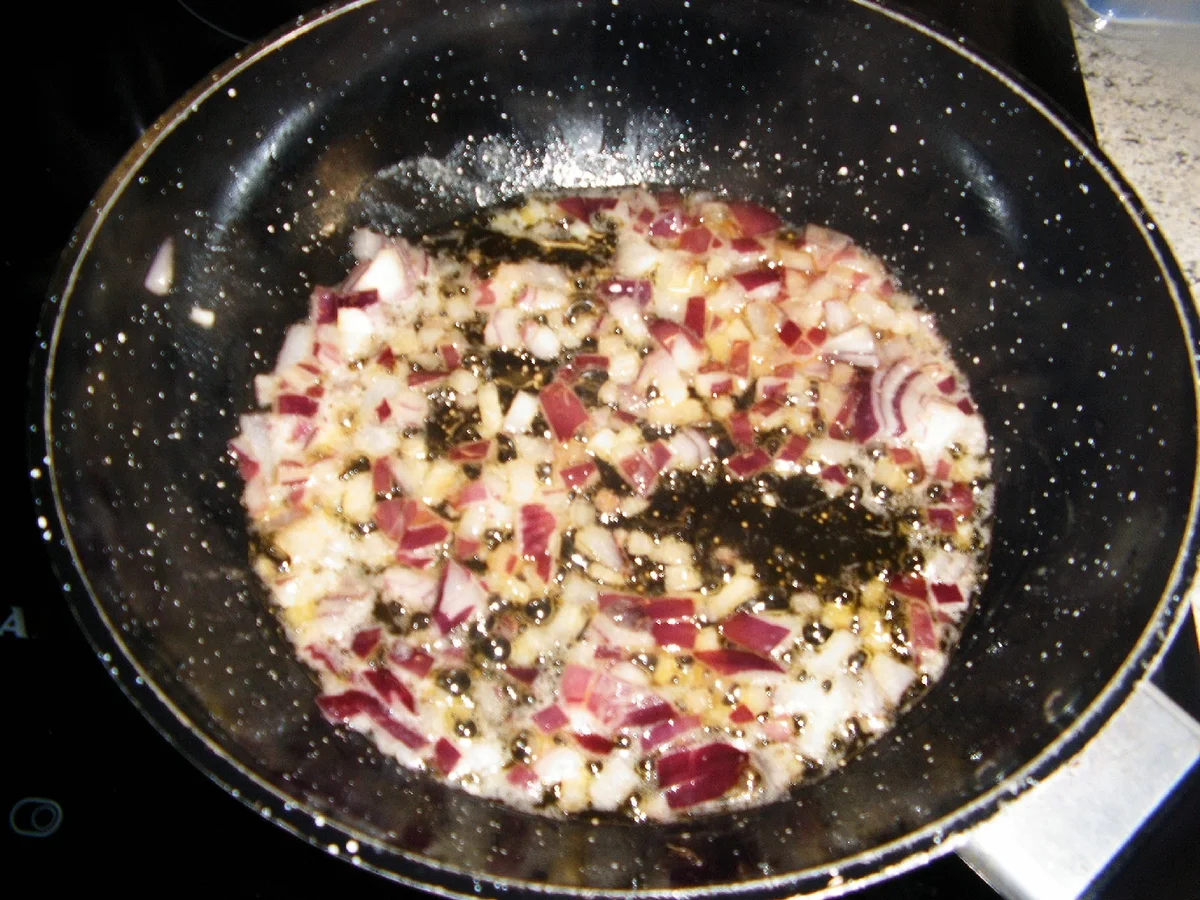 Rezept: Kürbisgemüse mit Bandnudeln Bild Nr. 3880 Kürbisgemüse mit Bandnudeln - Rezept - Bild Nr. 3880