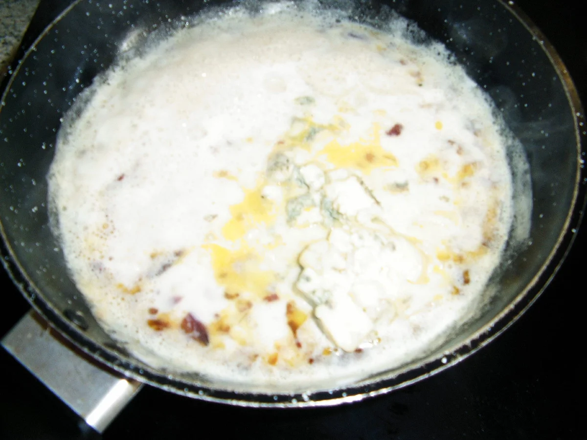 Rezept: Kürbisgemüse mit Bandnudeln Bild Nr. 3882 Kürbisgemüse mit Bandnudeln - Rezept - Bild Nr. 3882