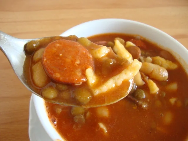 "Rumfort Töpfchen" aus Hülsenfrüchten mit reichlich Einlage - Rezept - Bild Nr. 3877