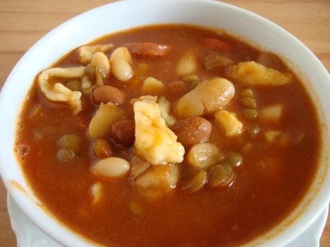 "Rumfort Töpfchen" aus Hülsenfrüchten mit reichlich Einlage - Rezept - Bild Nr. 3878