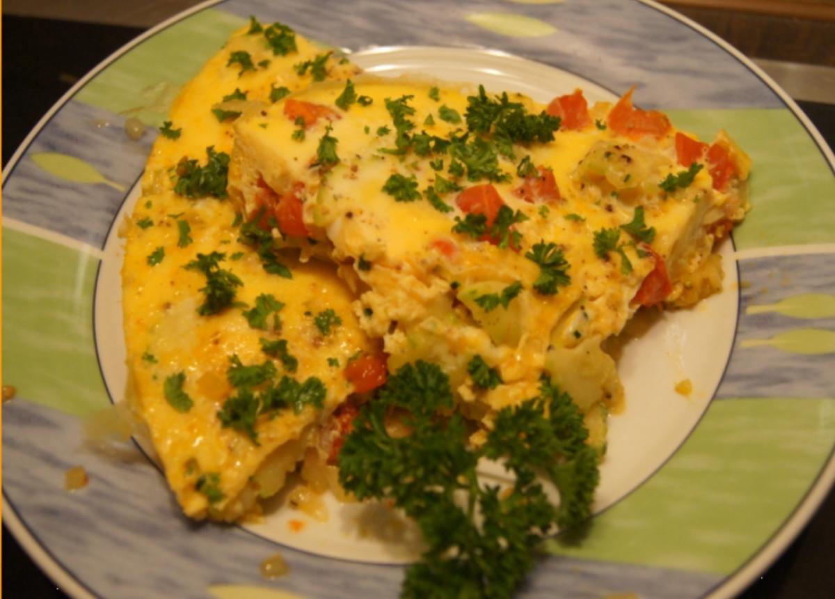 Zucchini-Omelett II - Rezept - Bild Nr. 3909
