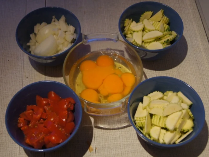 Rezept: Zucchini-Omelett II Bild Nr. 3912 Zucchini-Omelett II - Rezept - Bild Nr. 3912