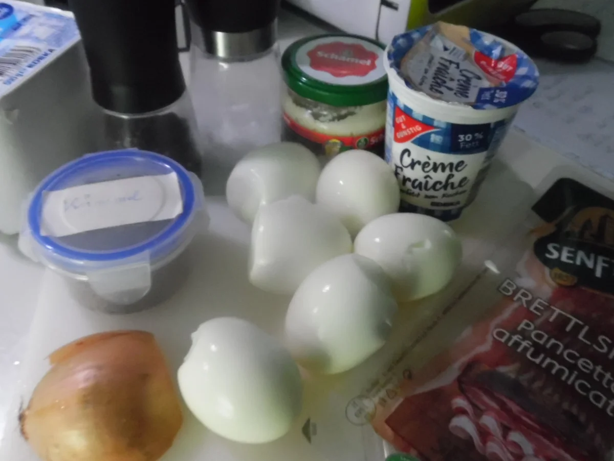 Ei-Aufstrich mit Meerrettich - Rezept - Bild Nr. 3913