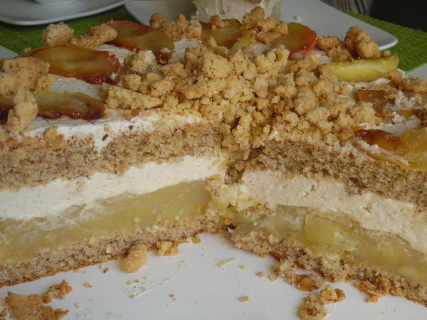 Apfel-Mascarpone-Torte - Rezept mit Bild - kochbar.de