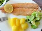 Fisch:   LACHSFORELLE  gedünstet - Rezept - Bild Nr. 3912