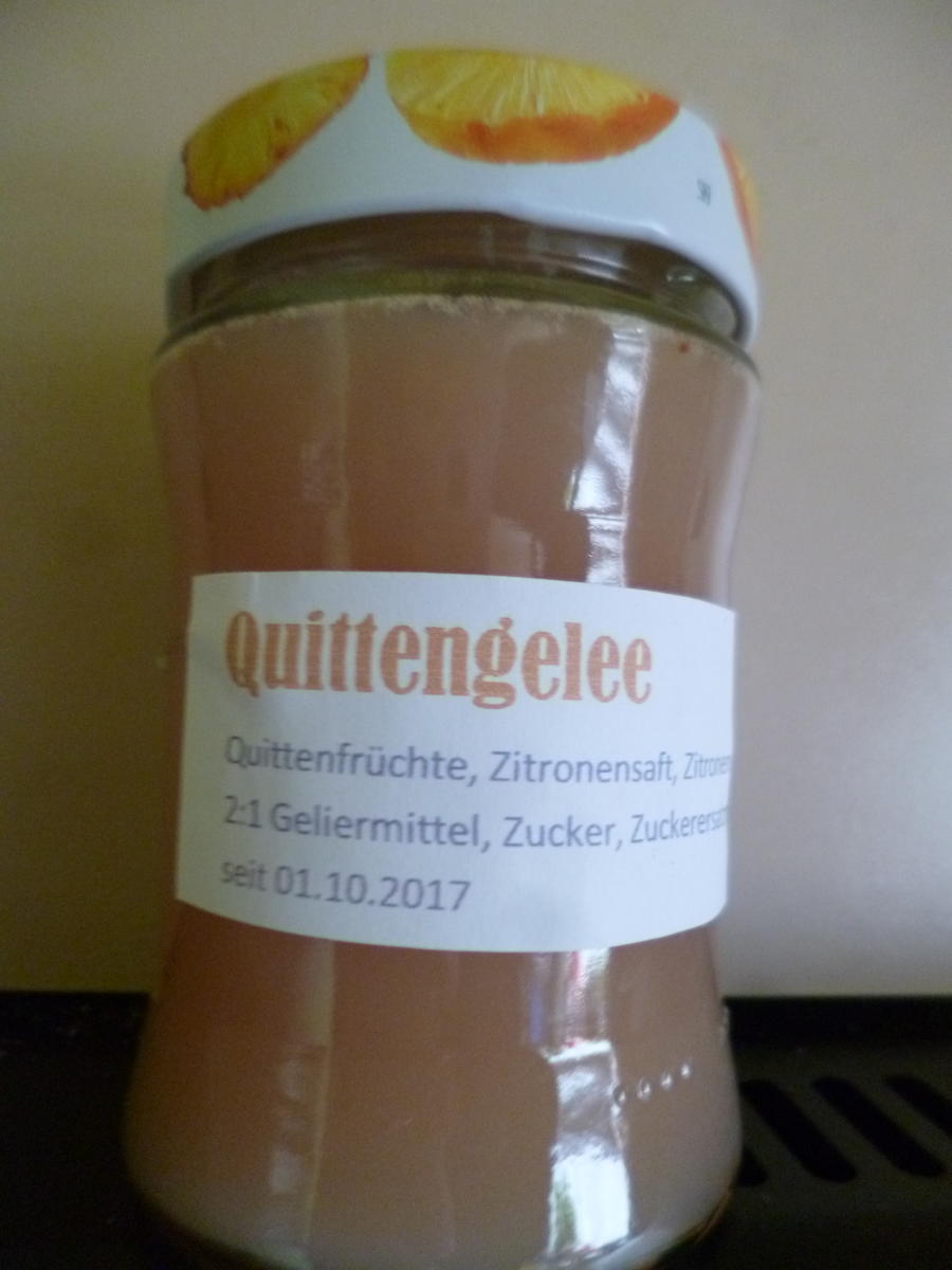 Quittengelee mit Zitrone - Rezept - Bild Nr. 3918