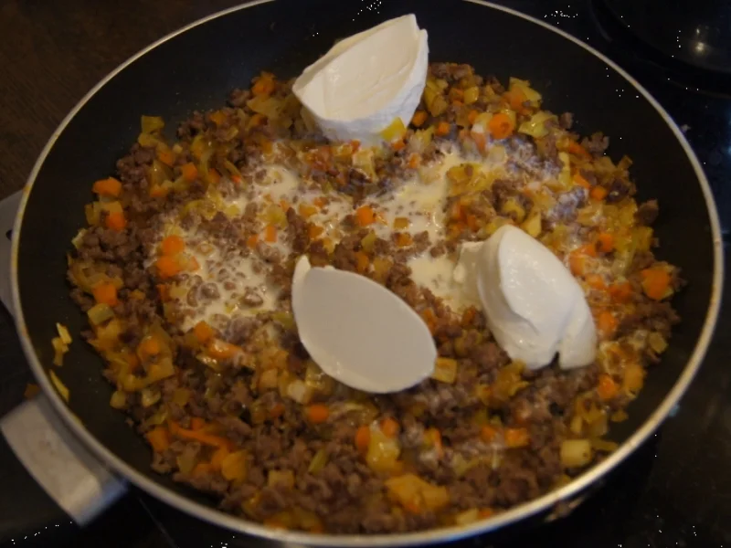 Flickerklops mit Pellkartoffeln - Rezept - Bild Nr. 3920