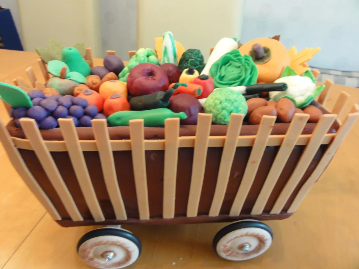 Rezept: FONDANT: 3D ~ Torte " HERBSTANFANG " Bild Nr. 3912 FONDANT: 3D ~ Torte " HERBSTANFANG " - Rezept - Bild Nr. 3912