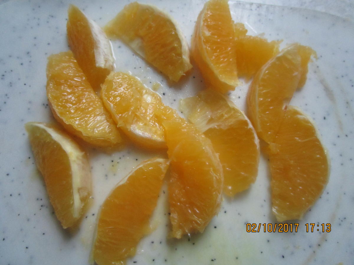 Gebratener Zander auf Lauch-Orangenbett - Rezept - Bild Nr. 3930