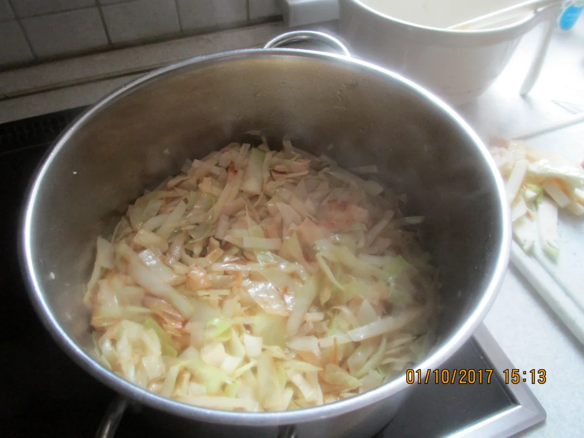 Geschmortes Schnippelkraut mit Kasselerwürfel - Rezept - Bild Nr. 3925