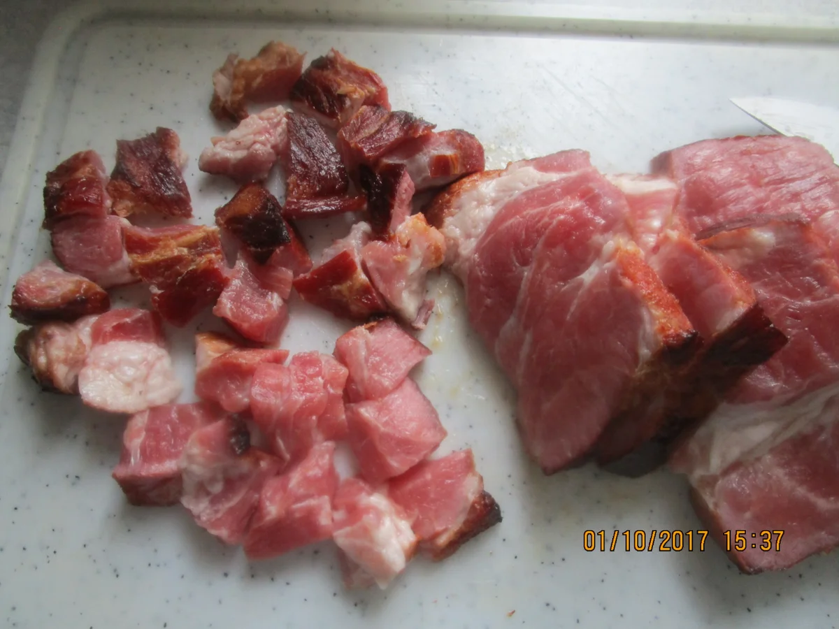 Geschmortes Schnippelkraut mit Kasselerwürfel - Rezept - Bild Nr. 3926