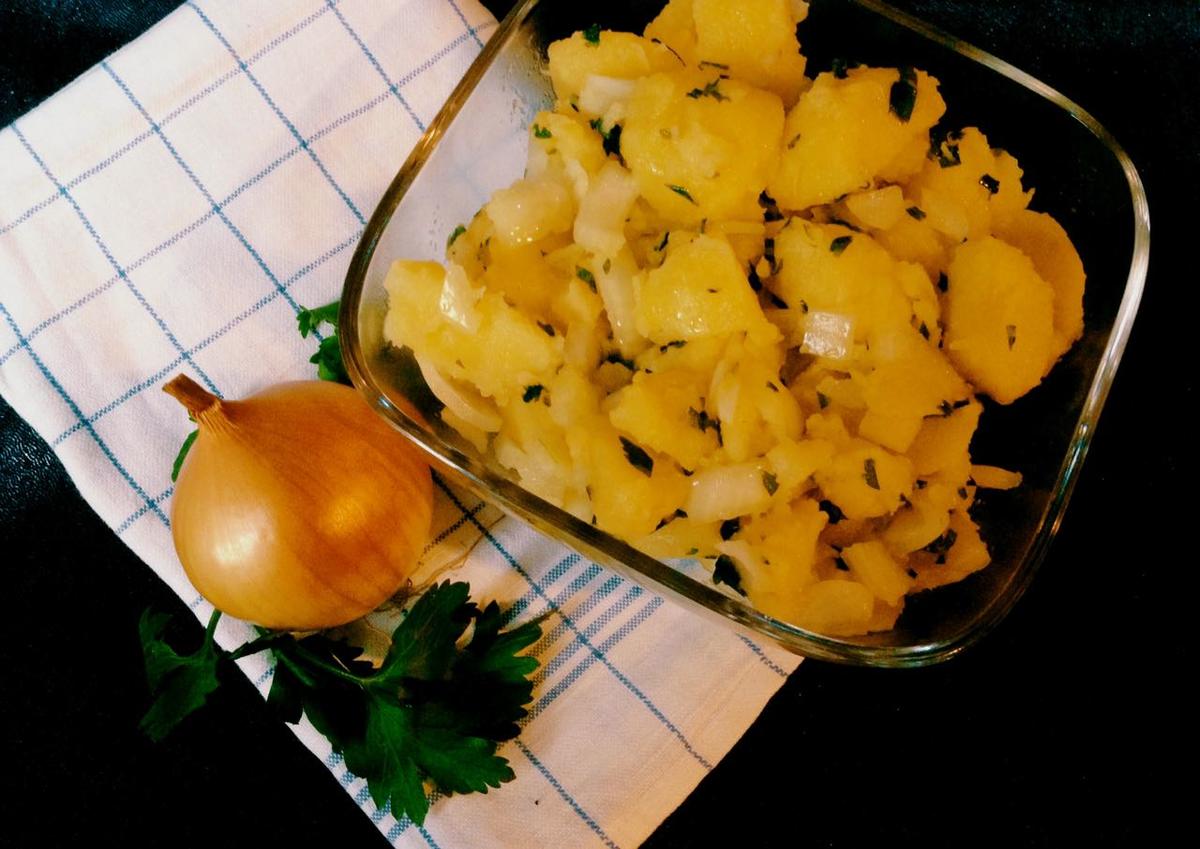 Schmackhafter Kartoffelsalat - Rezept - Bild Nr. 3938
