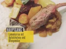 Lammkarree mit Apfelchutney, dazu Ofengemüse - Rezept - Bild Nr. 2