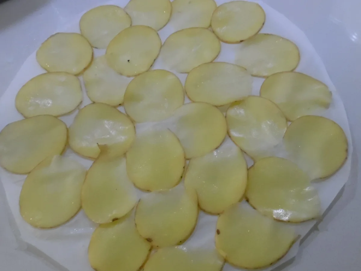 Rezept: Kartoffelchips aus der Mikrowelle Bild Nr. 3939 Kartoffelchips aus der Mikrowelle - Rezept - Bild Nr. 3939