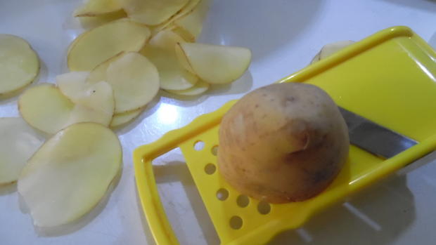 Kartoffelchips Mikrowelle