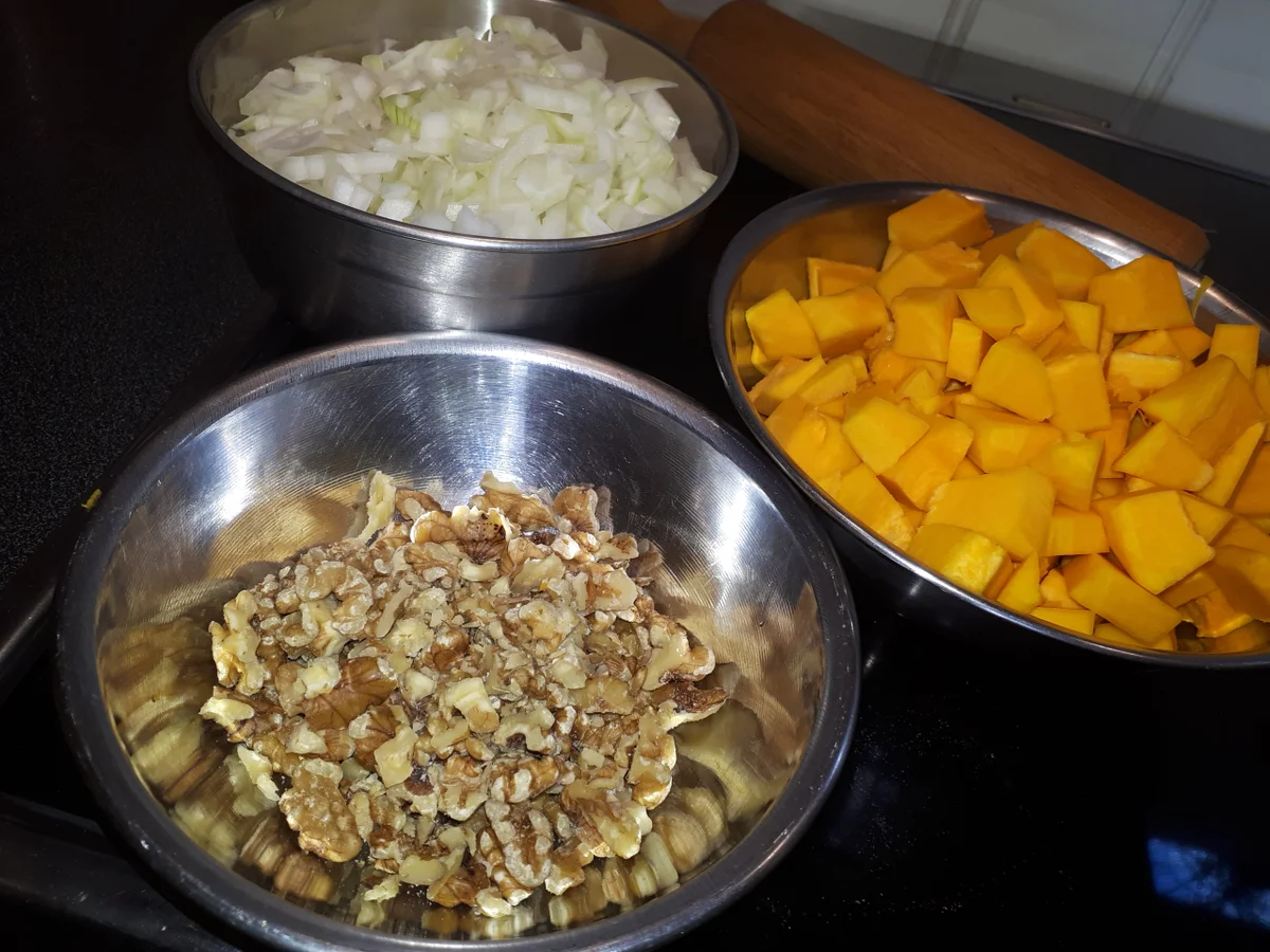 Rezept: BiNe` S KÜRBIS - WALNUSSRAVIOLI Bild Nr. 3966 BiNe` S KÜRBIS - WALNUSSRAVIOLI - Rezept - Bild Nr. 3966