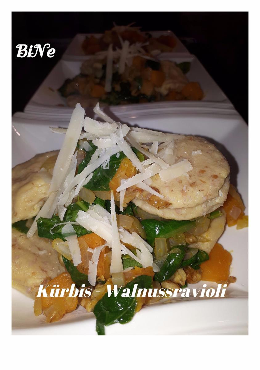 BiNe` S KÜRBIS - WALNUSSRAVIOLI - Rezept - Bild Nr. 3970