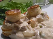 Hühner-Ragout mit Blätterteig-Pastete - Rezept - Bild Nr. 3940