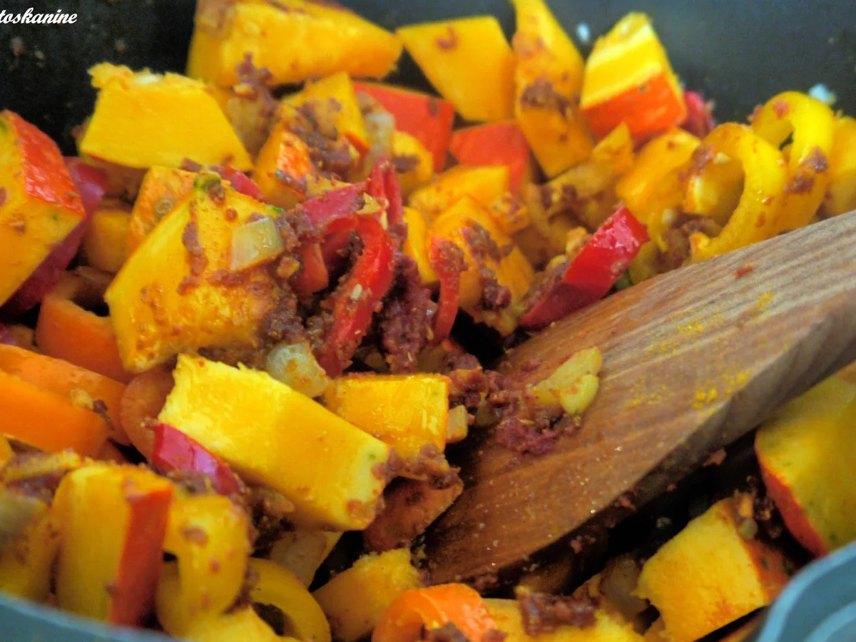 Kürbis-Curry-Sauce - Rezept - Bild Nr. 3970